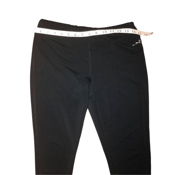 BCG black slim mid rise skinny leg leggings size M - Picture 7 of 10